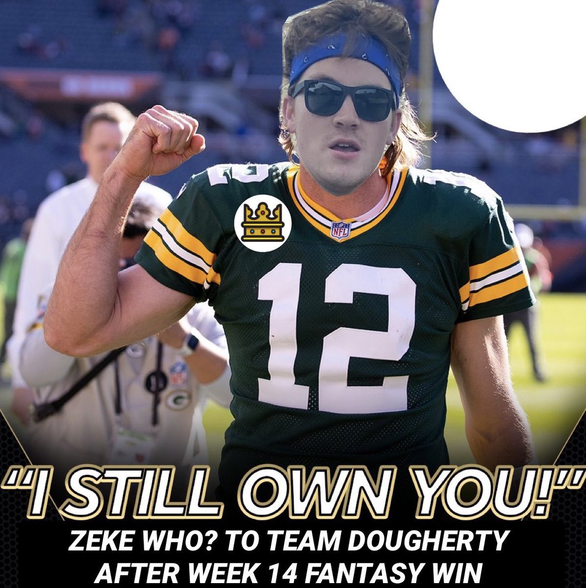 CuesFantasy's tweet photo. Zeke Who? is 4-0-1 against Team Dougherty in the last two years of this heated rivalry https://t.co/nfAnlA9dBe