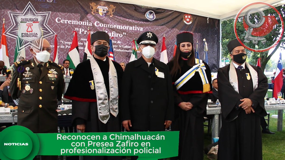 linjunjiekakalu's tweet photo. #Video Reconocen a #Chimalhuacán con Presea Zafiro en profesionalización policial
  • 96.3 por ciento de los uniformados obtuvieron el Certificado Único Policial (CUP)
https://t.co/izkw1CpxCR
#TrabajamosPorTuSeguridad https://t.co/FgOGQMlxkX