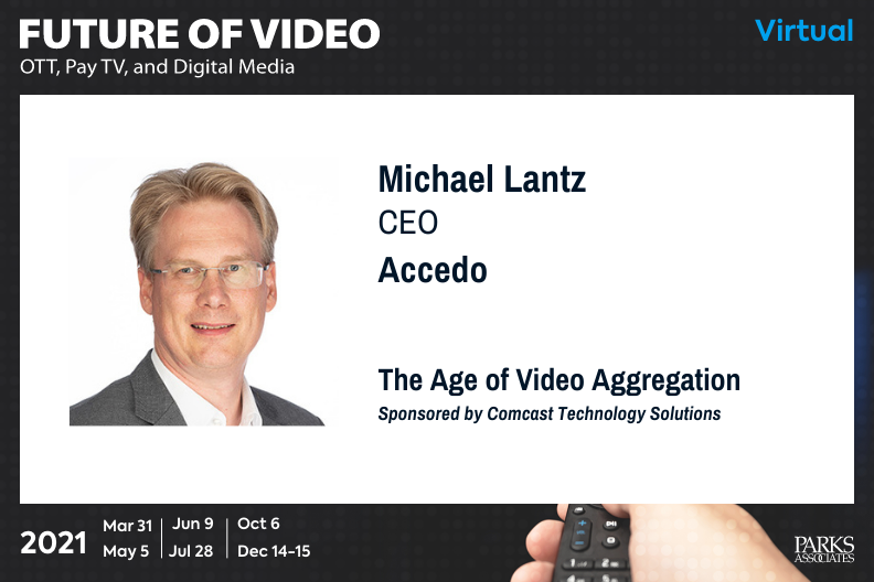 elizparks's tweet photo. "improved discoverability is such a crucial factor for #videoservices" and is a problem that really has not been solved.  Great insights from Michael Lantz, @accedotv  at #FutureVideo21 https://t.co/AnnV3PcM4n