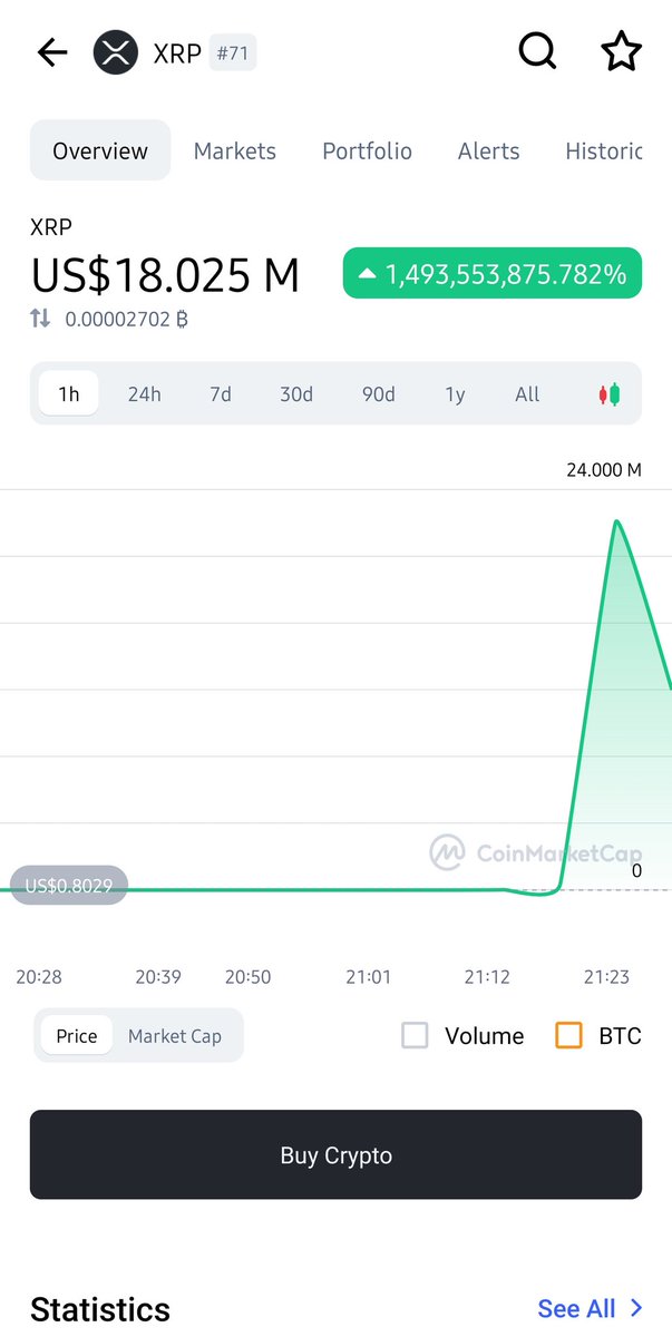 #XRP is mooning https://t.co/NePnz5kZmW