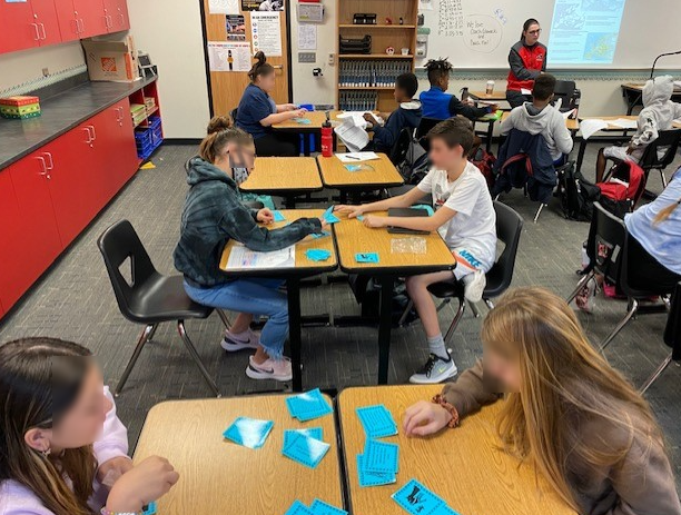 HistoryandTech's tweet photo. Another blended review day at Trent.  This time 6th grade World Cultures had students in 4 different stations.  They hit every type of learner and prepared them for the upcoming test.  @Trent_Principal @Kayla_Glowacki https://t.co/o8gpgzEMax