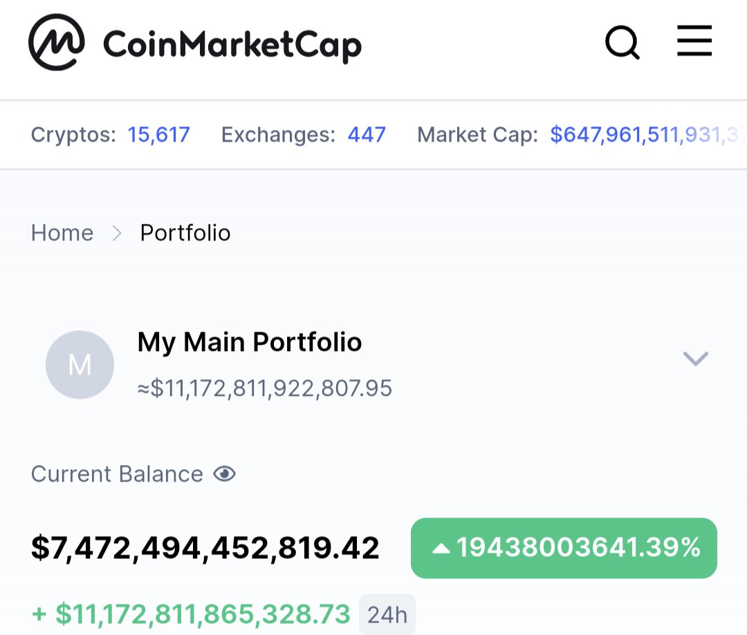 402Trader's tweet photo. WAGMI

@CoinMarketCap #btc $btc $eth #eth #sol $sol https://t.co/3tmXKVZ3RK