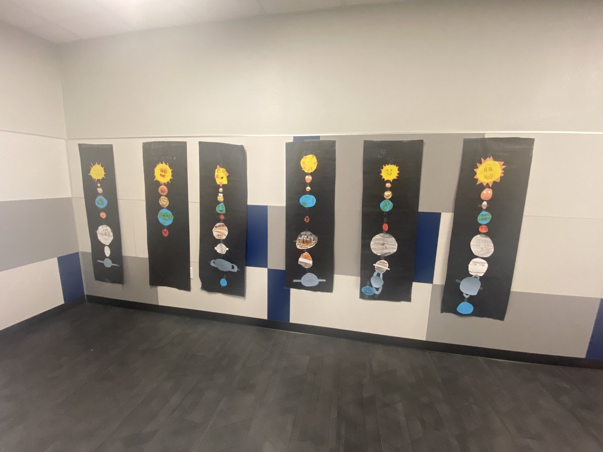 mrsbooone's tweet photo. CBI has been working hard the past few weeks learning about the solar system and what’s in it! #immslions #castleberryisd #solarsystem https://t.co/xxMcwWCOqN