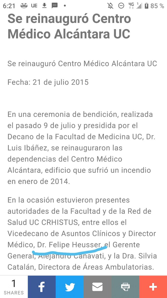 ATENCIÓN
Burrik dijo que fue a la clínica. La clínica dijo fueron a la casa...

y ahora ..

Este pendejo; Felipe Heuser, comunista caviar y pieza clave de la campaña del mechero, es HIJO del decano de la facultad medicina UC

Nuevo tongo de la #IzquierdaMiserable

#OrinaGate