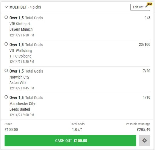 Get in you beauty! 

Tonight's max stake bet wins for members 💣