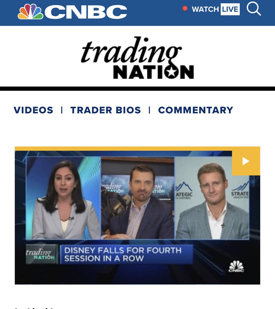 HedgehogPlus's tweet photo. - @CNBC canโt go an hour without talking / trashing $DIS
#SnakeNation https://t.co/NIuW19uaEt