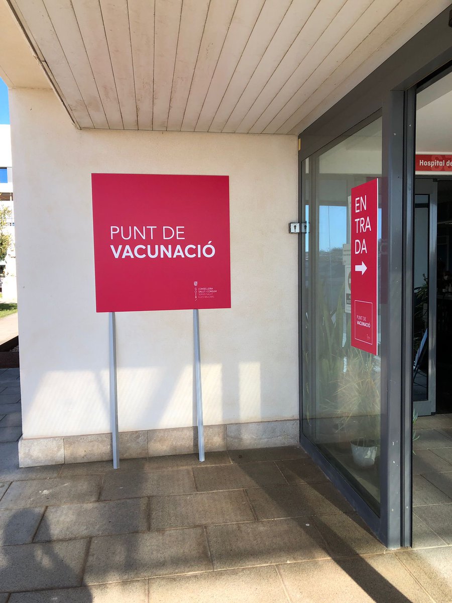 HSJD_PALMA_INCA's tweet photo. 💉 Hoy ha comenzado el Punto de Vacunación de @ibsalut para personas inscritas a través del #BITCITA
👨💻 https://t.co/AGkjcQUIO2
📍El acceso al Punto de Vacunación es a través de la entrada ubicada en el Paseo de Cala Gamba
📅 Habilitado hasta el 22 de diciembre
#vacunación https://t.co/K2KYyunGpE