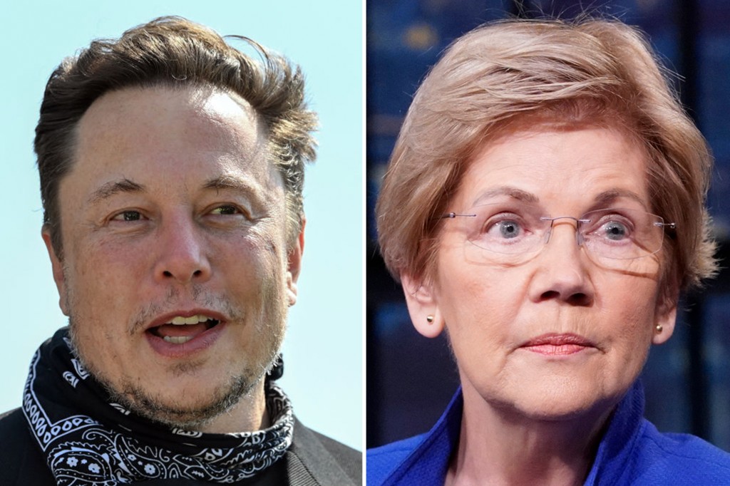 New York Post on Twitter "Elon Musk calls Elizabeth Warren 'Senator(00)