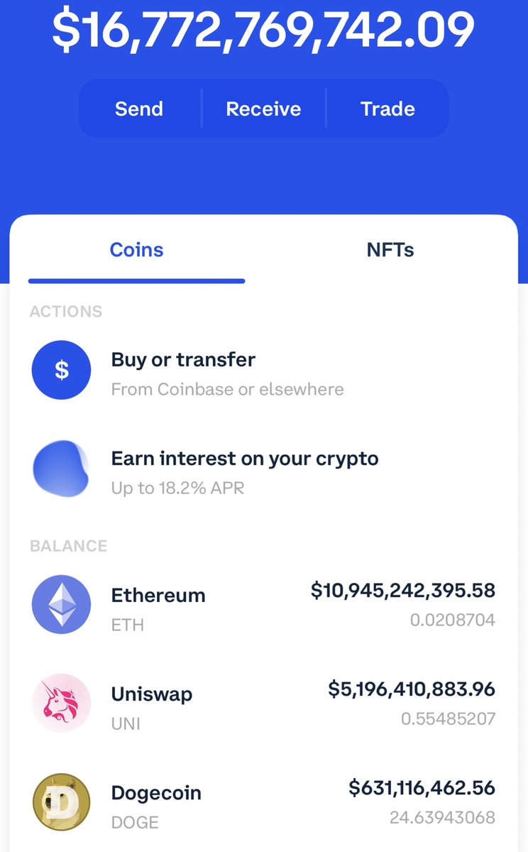 chemistrydad's tweet photo. @Helloimmorgan At least I’m not the only one seeing a huge amount of money in their account https://t.co/nvGqXNg3Uv