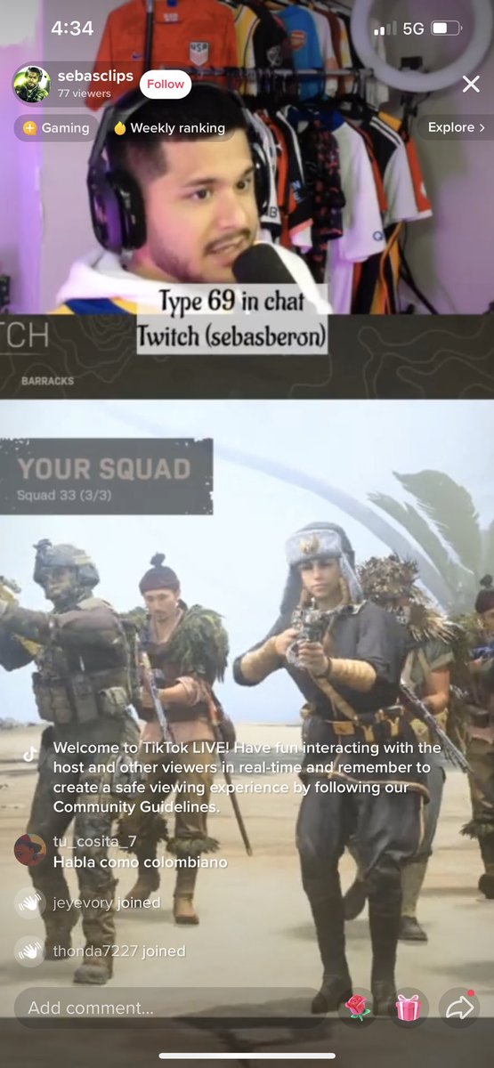 jeyevory's tweet image. How does one stream gameplay on Twitch and TikTok at the same time? #streamerquestions #twitch #tiktok like this ⬇️