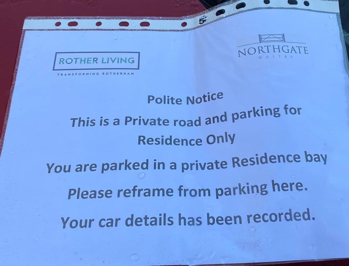 BenMichaelRay1's tweet photo. @RMBCPress @WatesGroup fantastic spelling here mind.

Also if the staff focused more on sorting the issues out with the new builds on braithwell road rather than messing around on Microsoft word you might have a lot more advocacy for the properties 👍🏼 https://t.co/AdkuzvRqjY