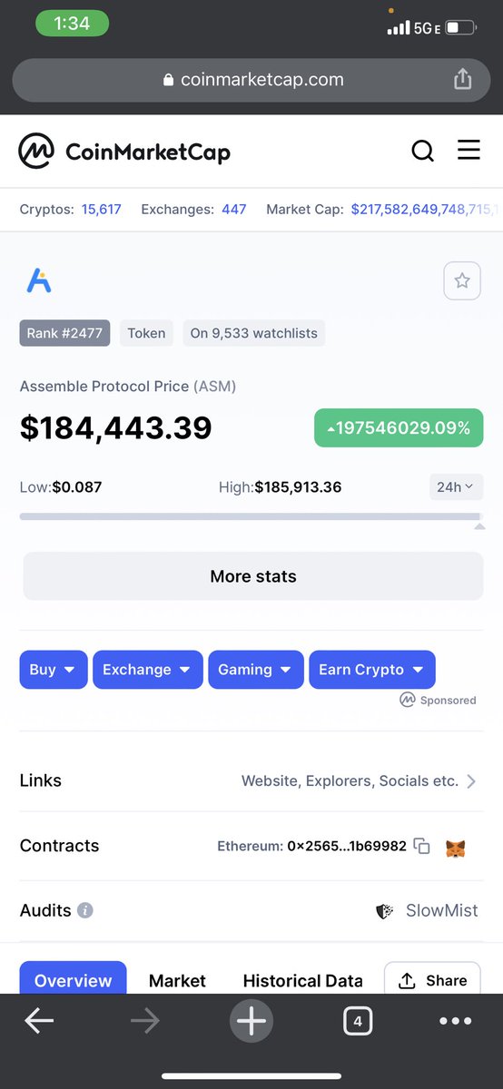 Heinzzzz_'s tweet photo. $ASM wtf is this LOL, thought Asm went to the moon hahahah https://t.co/47Kfq8pkDe