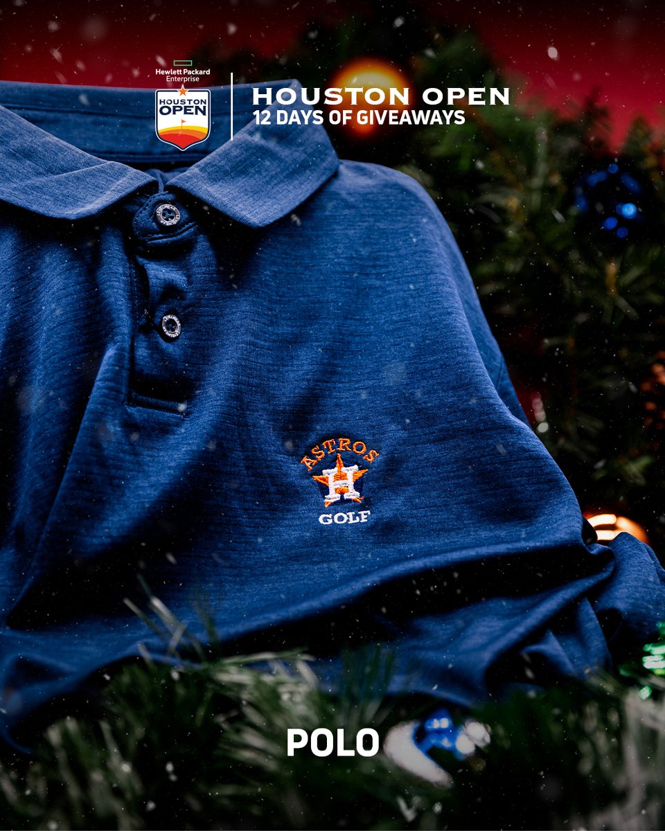 Look fresh this holiday season! 😎

Follow <a href="/HouOpenGolf/">TCHHouOpen</a> &amp; Retweet this tweet for a chance to win an Astros Golf Polo!