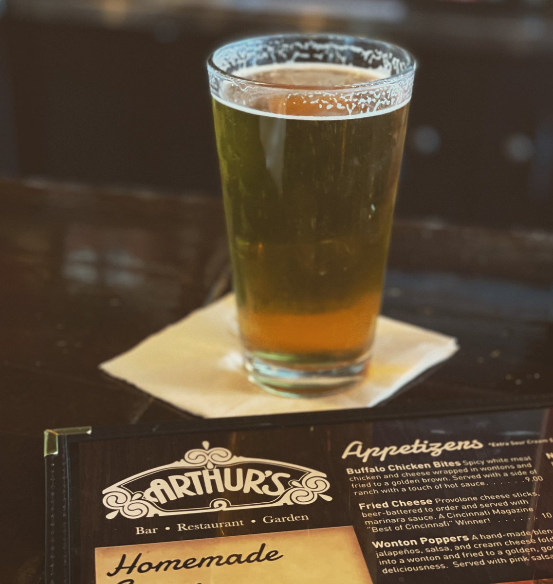drinkswithrobin's tweet photo. Get that cold pint of @northernrow Barrister Kolsch with your burger at Arthur’s Cafe in Anderson!
•
•
•
•
•
#northernrow #northernrowbrewery #beer #arthursanderson #arthurscincinnati #beer #drinkbeermadehere #drinkbeermadehereohio https://t.co/zx6B65QerY