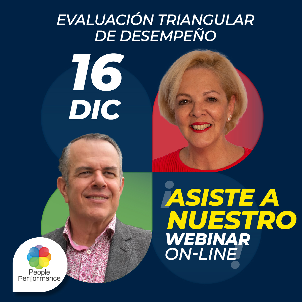 En People Performance queremos hacer crecer tu #empresa, por eso te invitamos a que nos acompañes este jueves 16 de #diciembre en un increíble #Webinar #online gratuito, no te quedes sin tu cupo de #participación, #adquiérelo en …-performance-1.hubspotpagebuilder.com/-temp...
 ¡Te esperamos!