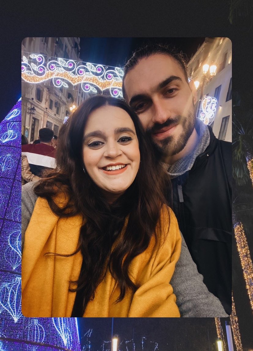 heminguay_'s tweet photo. Nunca pongo fotos con Andrés por aquí pero no podemos salir más navideños y la ocasión lo merece. (Jiji) https://t.co/sUz6qpPmTW