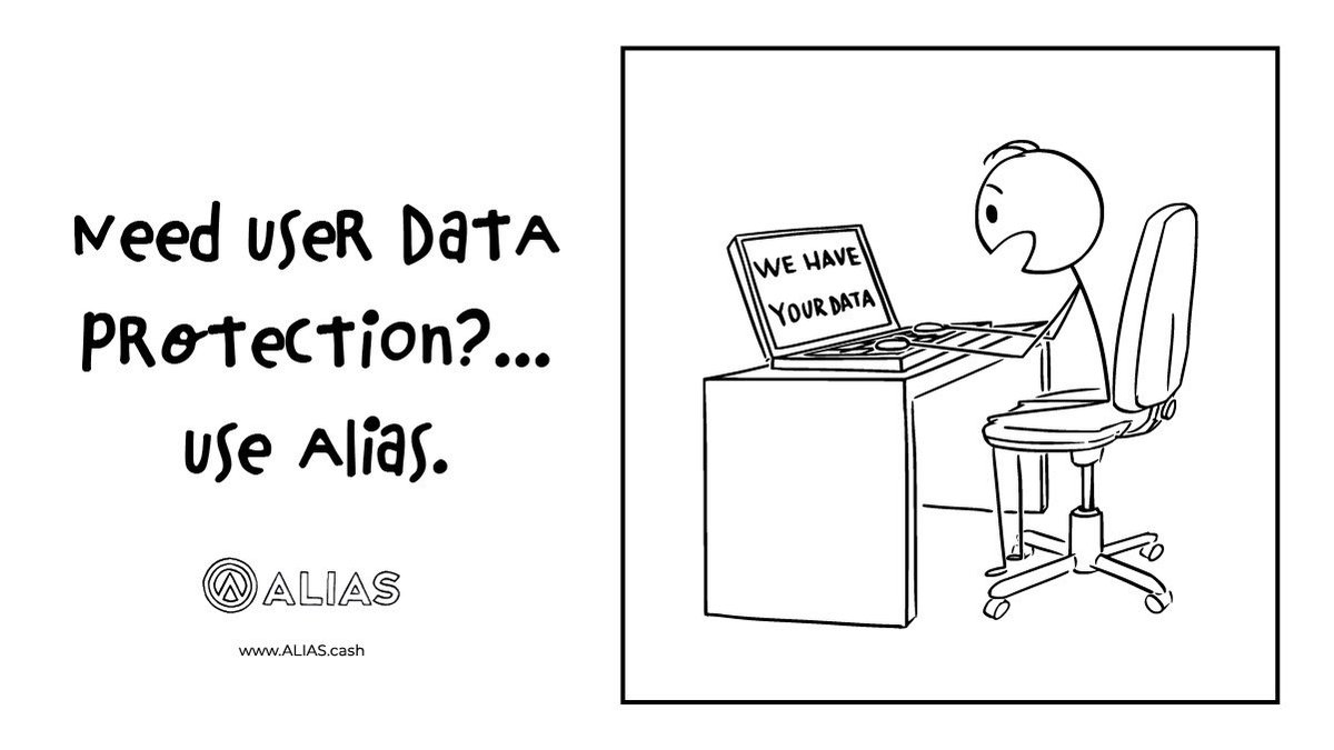 ALIAS_Cash's tweet photo. Need #UserDataProtection for transactions? Use #Alias.
Online devices are vulnerable to bad people looking to use your data or steal your funds & identity! With Alias, your desktop and new private mobile wallets are secure!
https://t.co/2uFna7b41B
#ProofofStake #StakingRewards https://t.co/rHg0doAvzh