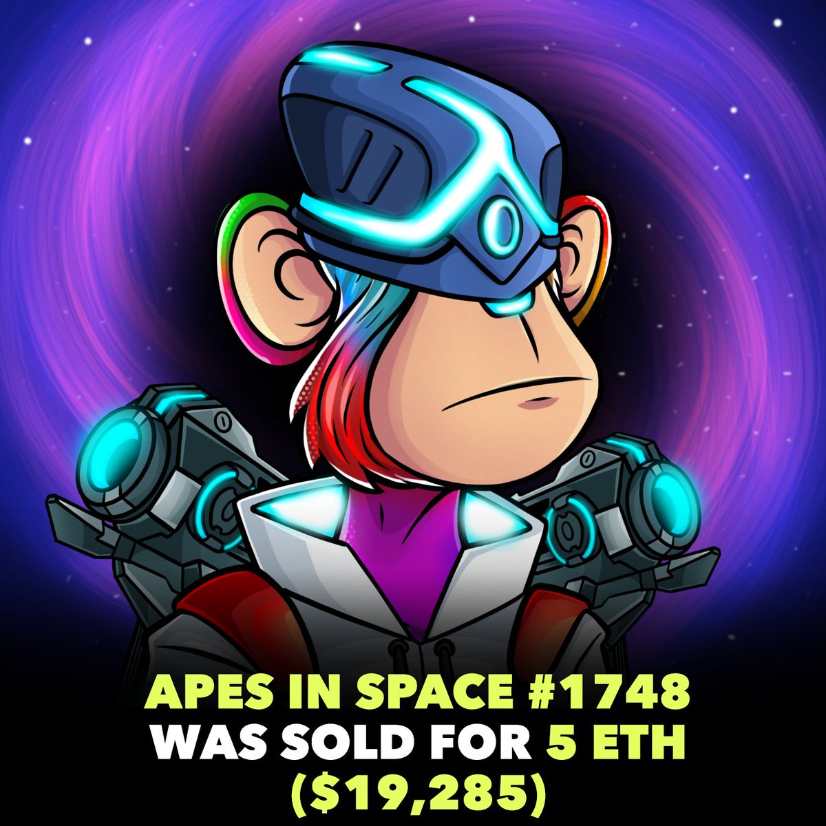 Apes In Space tweet media