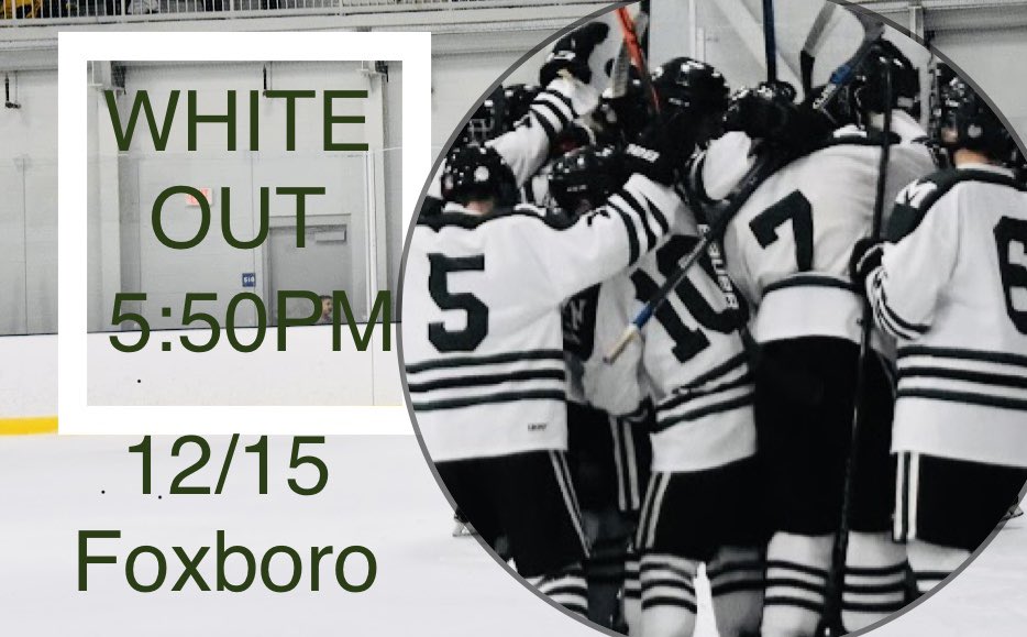 MansfieldPuck's tweet photo. Who’s counting…🐝1 MORE DAY!🐝
WHITE OUT the stands and cheer us on!💚🤍💚 @MHSHOCKEY3 @hockeyinfoxboro @HockomockSports @MHShornets @MansfieldWL @MCLancersHockey #hornets #teamwork #Hockey #letsgetbuzzin https://t.co/UrSemcVAmI
