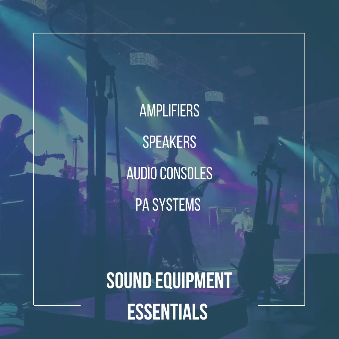 You've worked hard to put your show and music together. Your sound equipment should deliver the music to your audience loud and clear. buff.ly/35WiIBl

#eventproducer #tourproduction #liveeventproduction