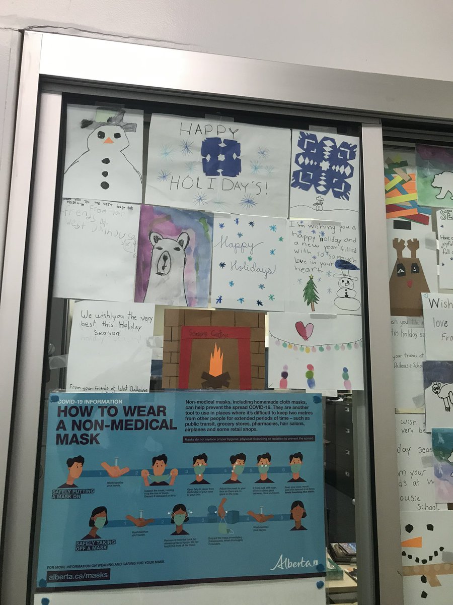 wtlc_wolves's tweet photo. Thank you to the students of West Dalhousie school. Your artwork and messages brought joy to all our staff and students today. #WrAreCBE @wdsparents @ChildMntlHealth @wdsprincipal @CbeArea1 https://t.co/znkBp7F1r7