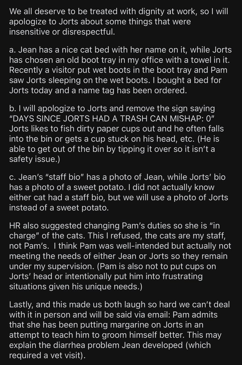 such_hockey_wow's tweet photo. @AITA_online OP has updated and Pam is not allowed to apply margarine to any co-workers. https://t.co/EPdD1ERmAP