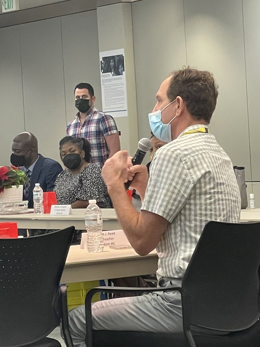 A 27-year veteran ESL teacher from Wisdom HS <a href="/TheDreamTeamWHS/">The Dream Team of Wisdom High School</a> thinks the best professional development for teachers is from other teachers, not experts from outside the school or district. <a href="/HISDSupe/">Mike Miles</a>