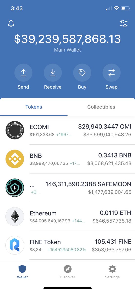 meryalyss's tweet photo. @beijingdou @coinbase Not just Coinbase. Trust wallet too. https://t.co/Ptt0olBqjy