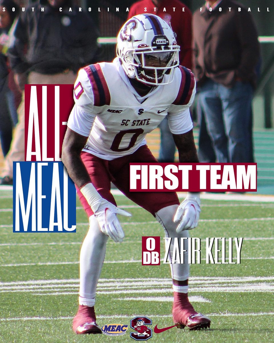 SCState_Fb's tweet photo. Big Shout out to our 1st team ALL @MEACSports BULLDOGS‼️
LETS GO!
@SCStateAthletic @SCSTATE1896 
#SoHard
#BiteDown
#FearTheBite
#Welcome2TheBurg
#BeatJacksonState
🔴🔵🐶🏈 https://t.co/ii6tzPGB1V