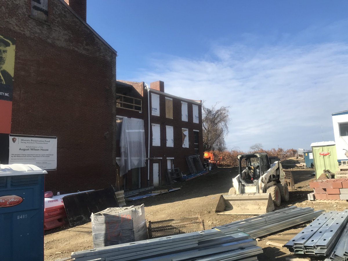 We are excited to be working at the <a href="/AugustWilsonHSE/">August Wilson House</a>, bringing the playwrights' Hill District childhood house back as a community &amp; performing arts center. Check out the landscape design &amp; construction photos, and stay tuned for more updates! Design w/<a href="/citywatcher/">Citywatcher24</a> <a href="/HDHoodDesign/">Walter Hood</a>