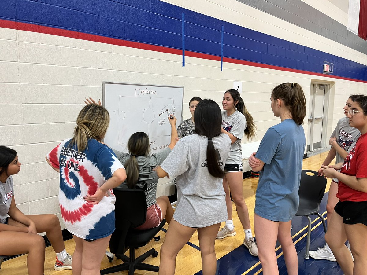 Day two: we tried basketball. We will leave the play making to <a href="/VMHSBasketball/">VMHS Boys Basketball</a> <a href="/LadyVmhs/">VMHS Lady Eagle Basketball</a>