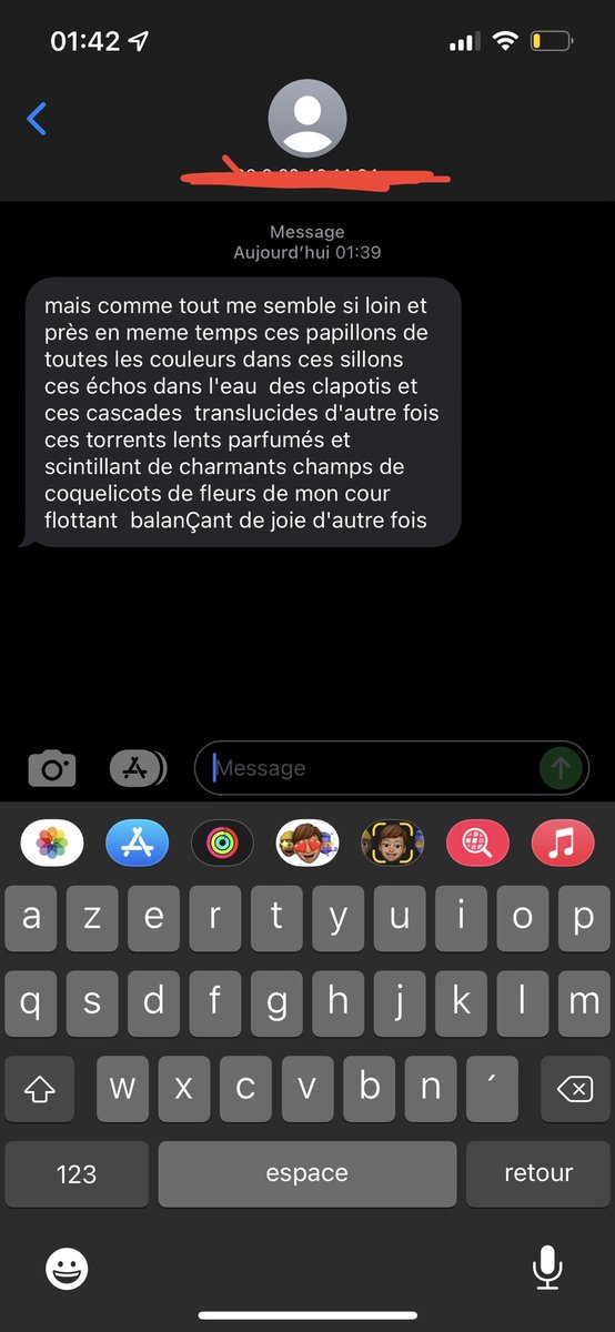 Leabeillees's tweet photo. tu reçois ça toi à presque 2h du matin ? https://t.co/xPJeRS4QUm