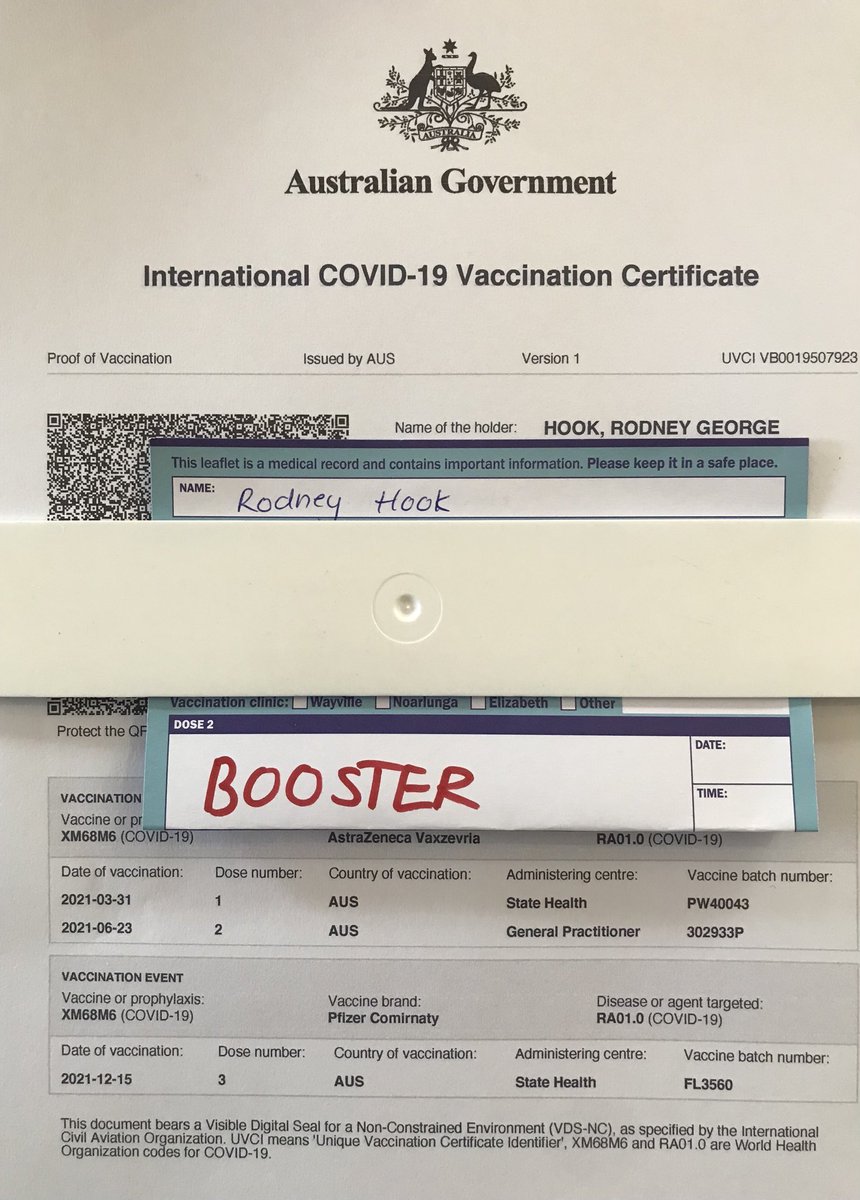 hooksrockets's tweet photo. Proud to say - I’ve been boosted. For my family to know I’m doing everything possible to minimise impact within our family. For others I meet to know I’m doing all I can to protect them. https://t.co/q7iTsTSQOf