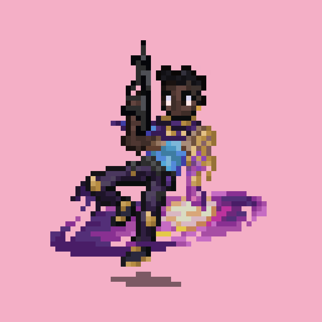 Marti Makes things. — Here's an idle Pixel Art Tracer from Blizzard