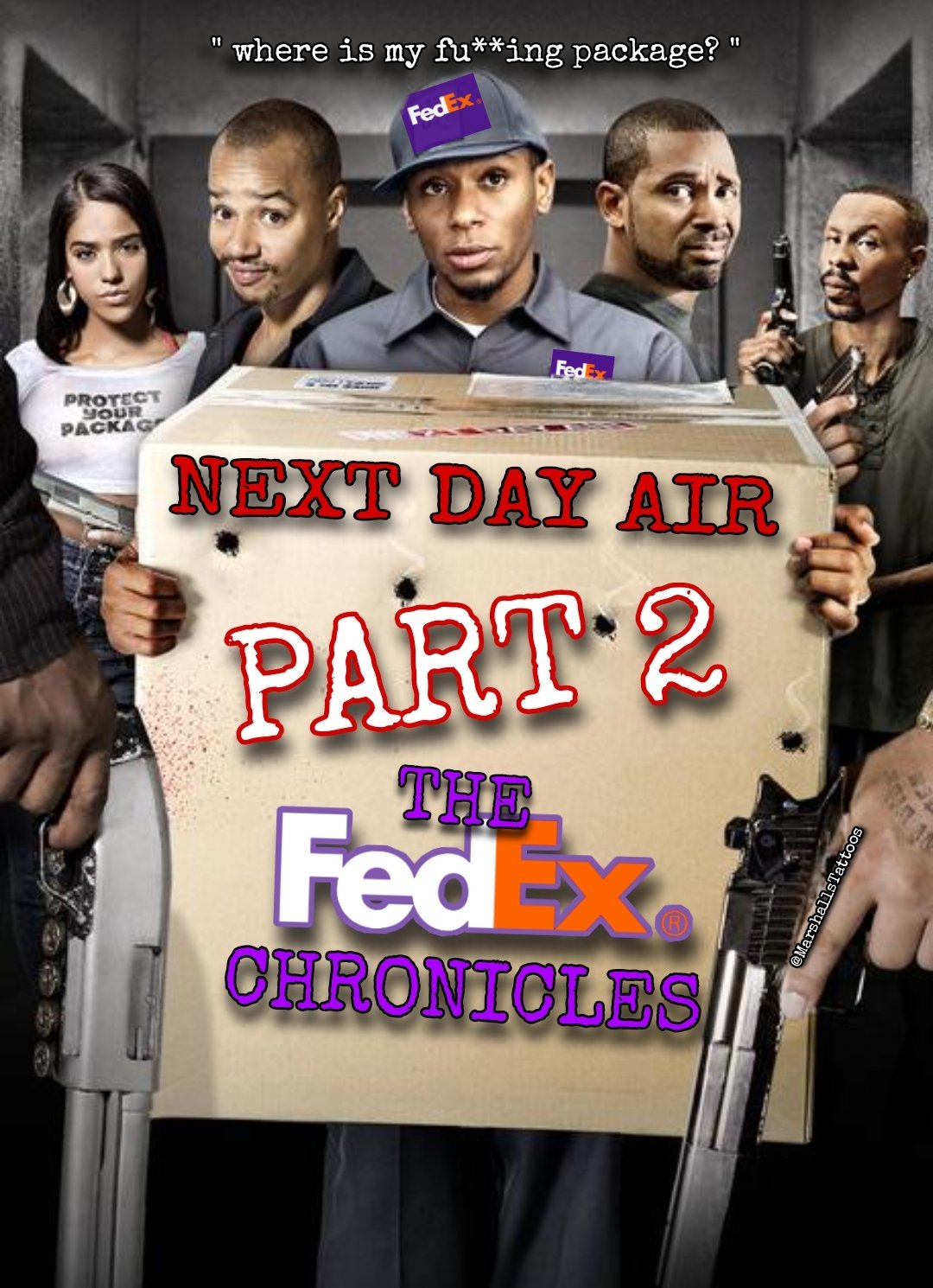 Next Day Air Movie Poster