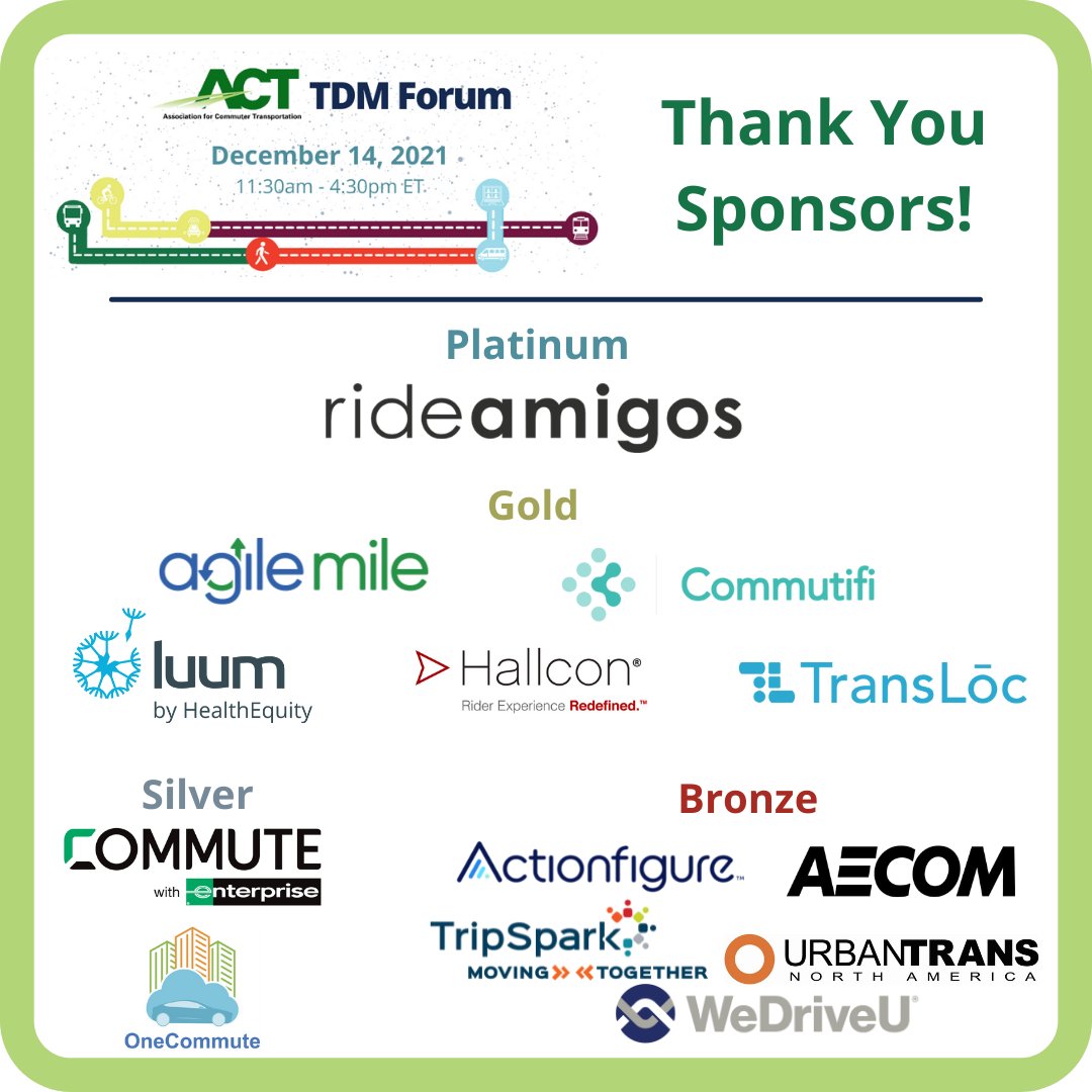 Association for Commuter Transportation (ACT) tweet media