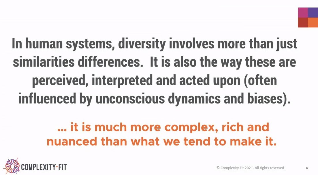 FischerInna's tweet photo. "...diversity involves more than just similarities differences."

👀Einblicke in den Vortrag von @sonjabl bei #DiversityStoriesThatMatter⬇️

#wol #vielfalt #inklusion #belonging #NewLearning https://t.co/rZvwAh6y4Z