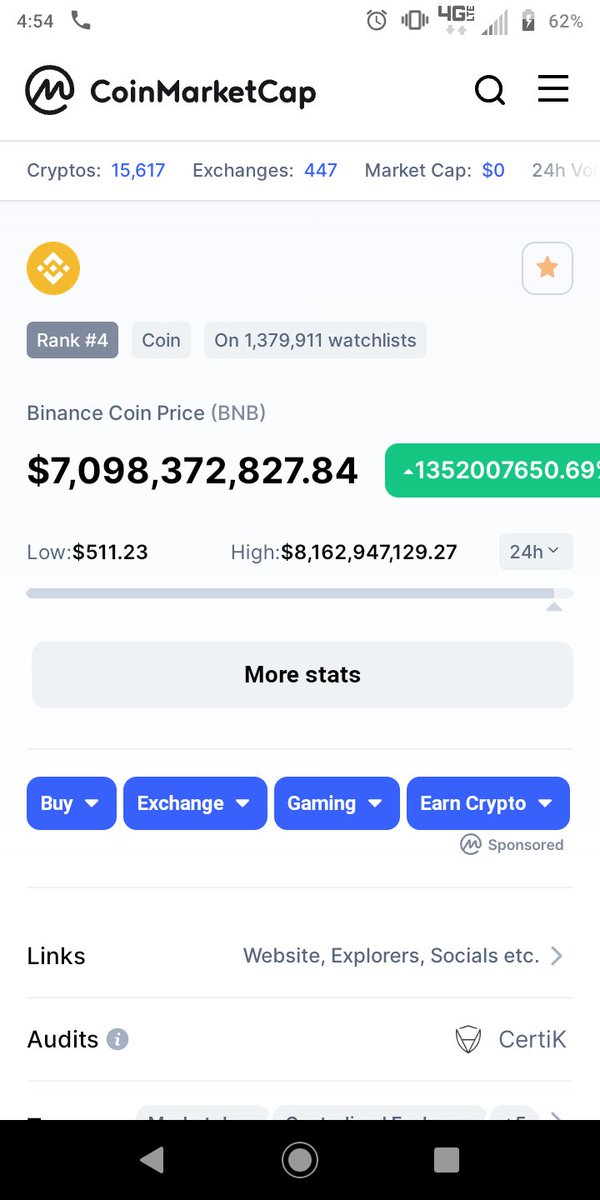 MenesMerch's tweet image. What if you woke up to this ...to the moon!!!
#BNB #cryptocurrency #glitch