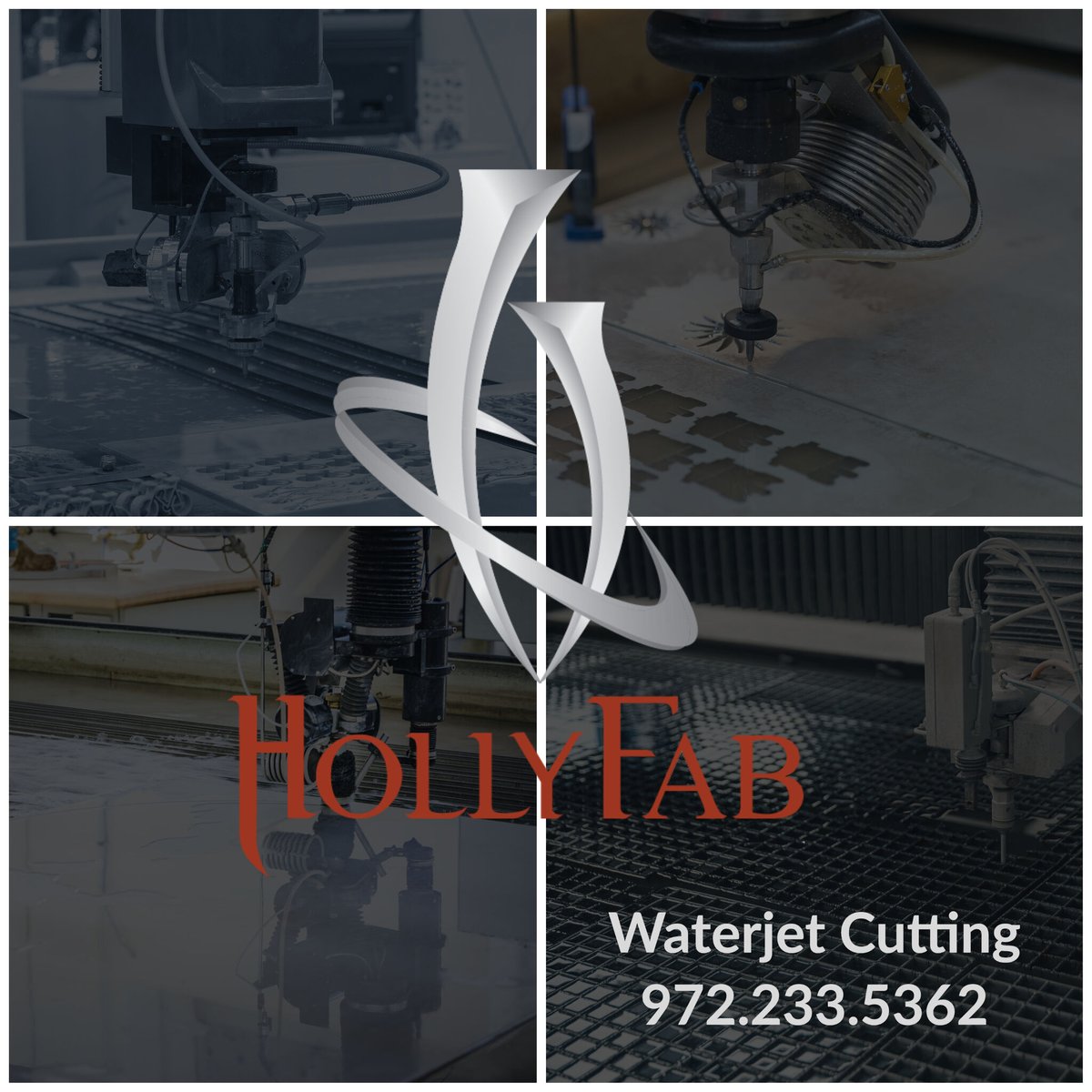 HollyFabDallas's tweet photo. Got a Project? Give us a call! #WaterJetCutting #HollyFab#Fabrication.  . https://t.co/RYunZIhijj