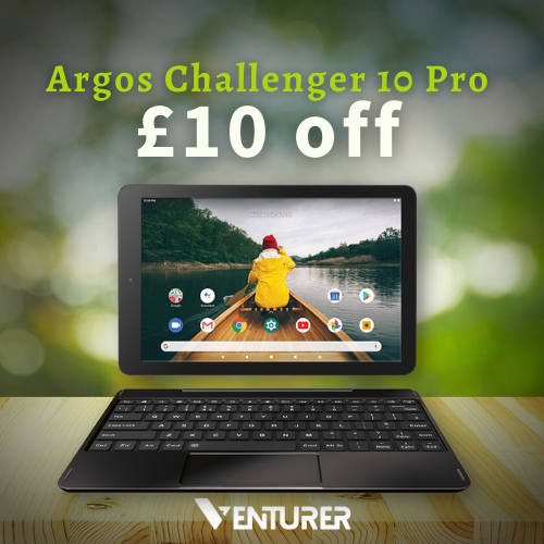 Save yourself £10 on the Challenger pro at <a href="/argos/">Argos Giampietro</a>: bit.ly/3HYwFQJ 🤑

#Tablet #Save #Venturer #Discount #Argos #Challenger10