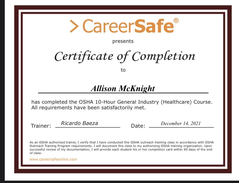 Allison McKnight tweet media