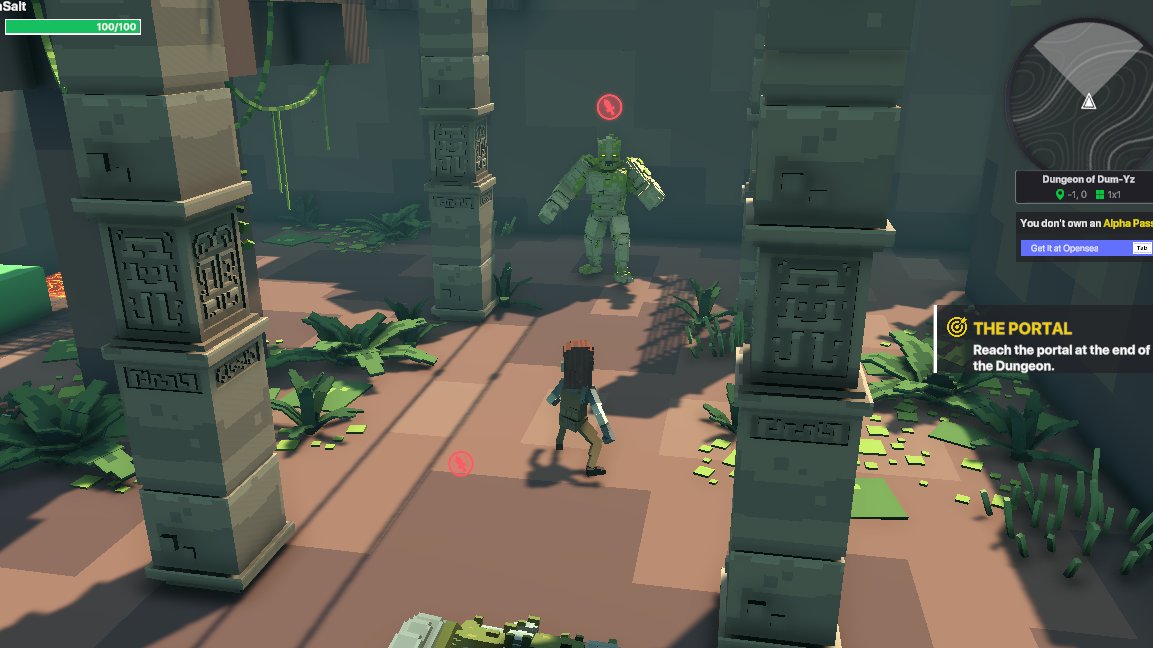 JaneeBiggots's tweet photo. @TheSandboxGame Hello, boys, i've came to ya'all ;)))) 2 golems on the 2nd screenshot, one pretty golem also here https://t.co/UrKnah3J6r