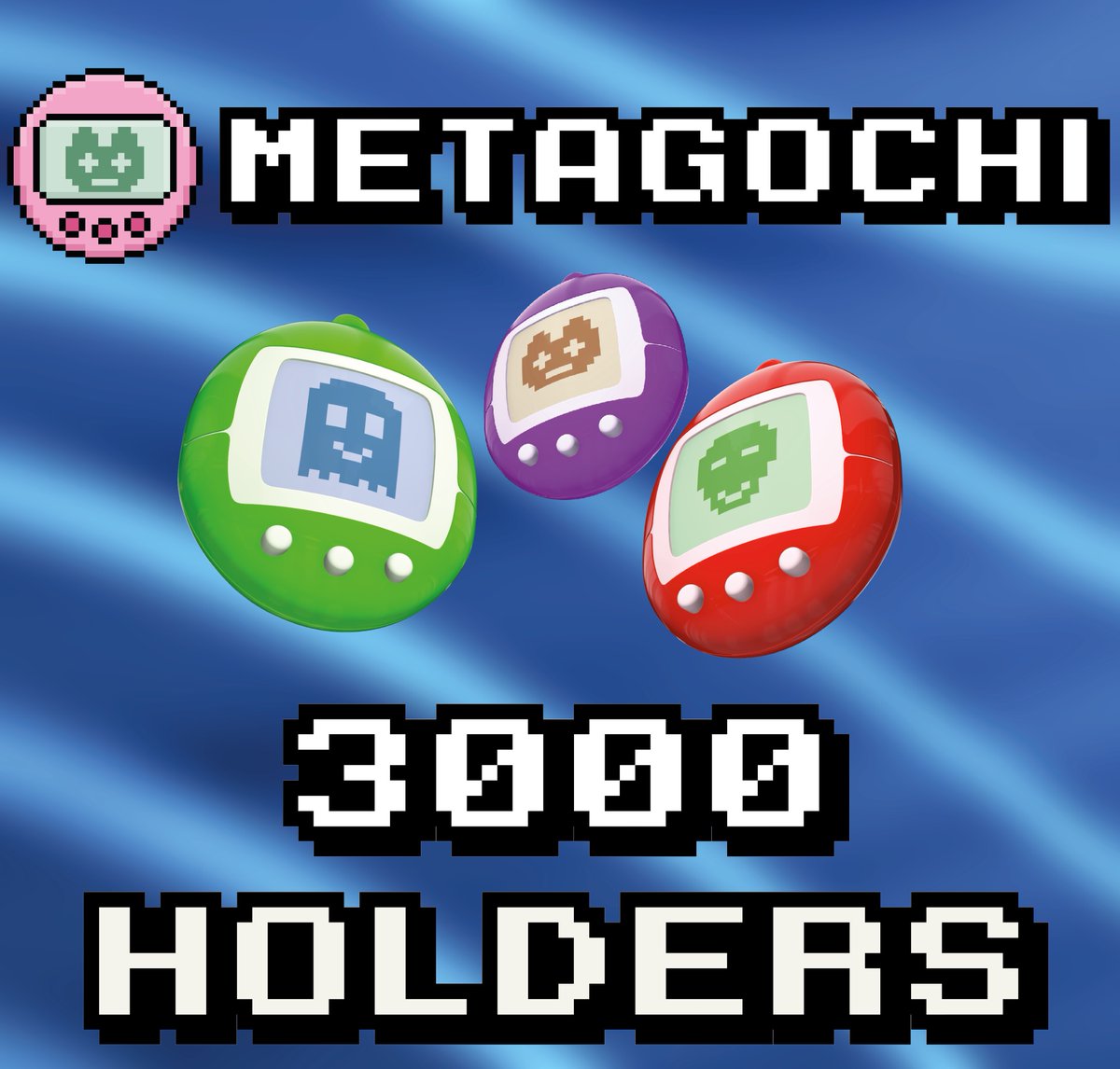 metagochi's tweet photo. 🔥❤️3000 Holders! We just want to say a big thank you to all of our #MetaGochi community. So excited to take our virtual pets to the moon! ❤️🔥

⭐️TG https://t.co/qsoZBZIgbZ
⭐️MINT https://t.co/TLBD8wPSKz
⭐️WEB https://t.co/xttIEflRZS https://t.co/sdb6Q8Bisn