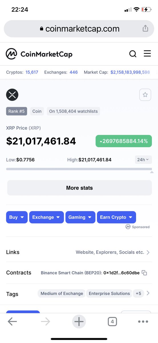 exposureyorks's tweet photo. @digitalassetbuy Ha, i have literally just screenshot it exactly at that price and watched the price bar move all the way down to 80 cents! Technical glitch thats all, dont read too much into it! https://t.co/iAGcV3lUaa