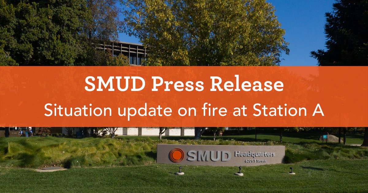 Today, Dec. 14, fire damaged our Station A substation, causing a power outage for about 1,300 customers in downtown Sacramento. Due to extensive fire damage, we don’t expect to be able to restore power today. We’re working directly with impacted customers. https://t.co/1CBRJQAXfV https://t.co/XcxyzzBxCP