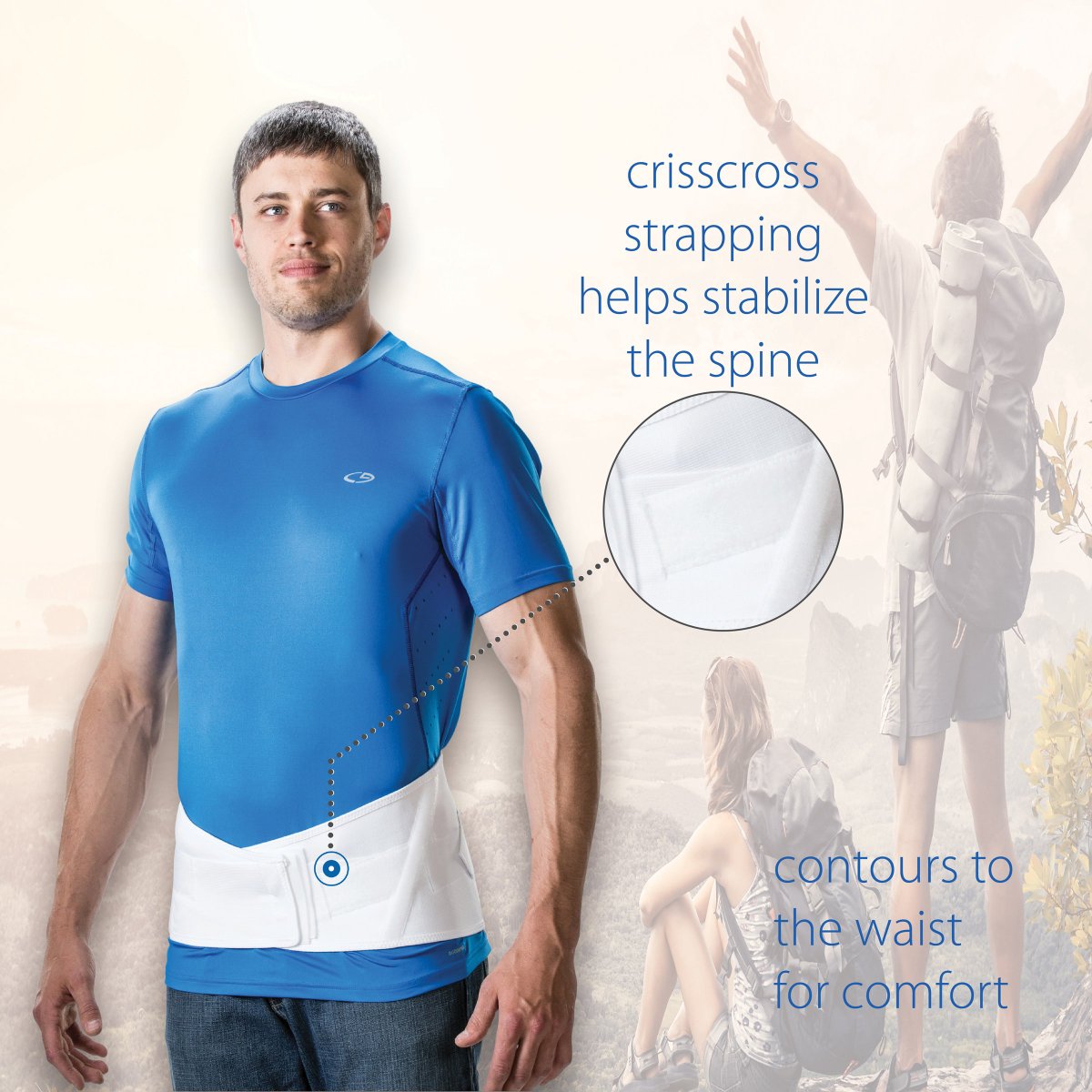ChiroOutfitters's tweet image. Elastic Criss Cross Lower Back Support ~ Elastic construction with reinforced crisscross back panel provides complete compression through a full range of motion. chiropracticoutfitters.com/product-p/cris… #lowbacksupport #backpainrelief #backsupportbelt