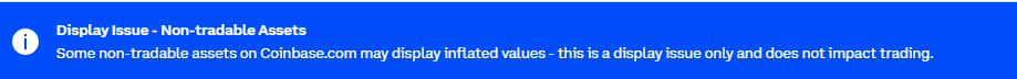 garnetcox's tweet photo. @coinbase  tried to kill me by making me think I was suddenly a millionaire.  (Talk about a Christmas miracle!) But then they caught on to their own crazy and issued a little message calling it a display issue.

What an emotional roller coaster...no Christmas miracle for me. https://t.co/gK2dyUWO1C