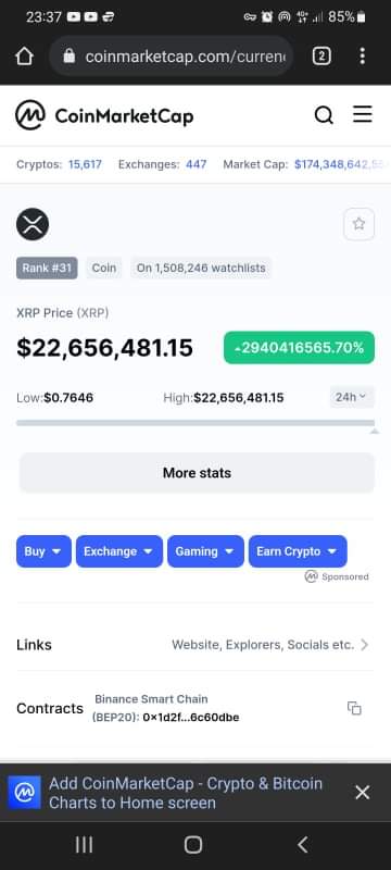 CryptoHogsUTD's tweet photo. @CoronadoForXRP @BCBacker You sold too early https://t.co/zdmiMT1Isf