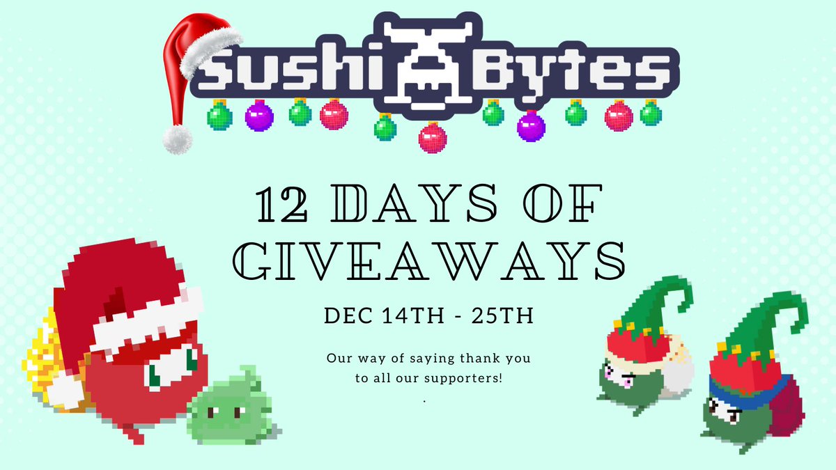 🎄🚨Giveaway Alert 🚨🎄

We want to thank 🙏 our loyal supporters for making it onto the nice list 📜 list year with 12 days of giveaways 🎉

🐦 Retweet to enter the giveaway
🎁 Giveaways announced daily
🤗 comment and tag your friend

#CNFTGiveaway #cardano #NFTCommunity $ada