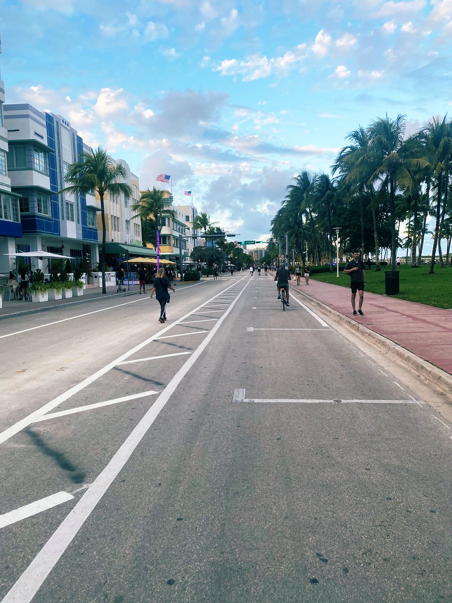 DanyulF's tweet photo. Had a little cycle down Ocean Drive. Took me about 3 minutes to remember I don’t do exercise and my legs ain’t cut out for this. Worth it tho 🚴‍♀️ https://t.co/eXc9yRaB3N